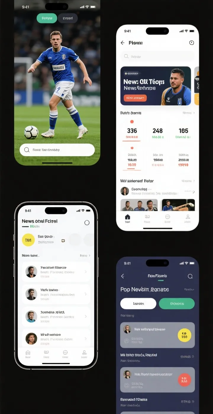 中国女篮官方APP 界面：新闻与数据